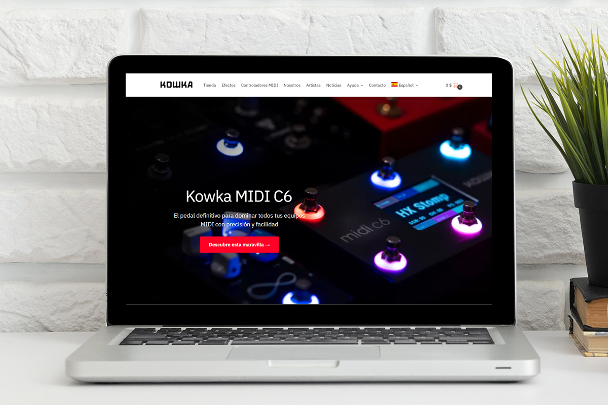 Kowka pedales de efectos para guitarra